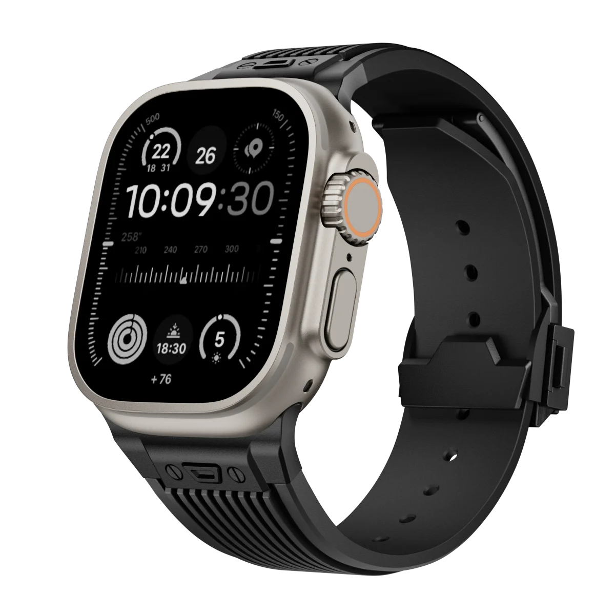 Silicone Sports Strap for Smartwatch - Durable Rubber Band Bracelet