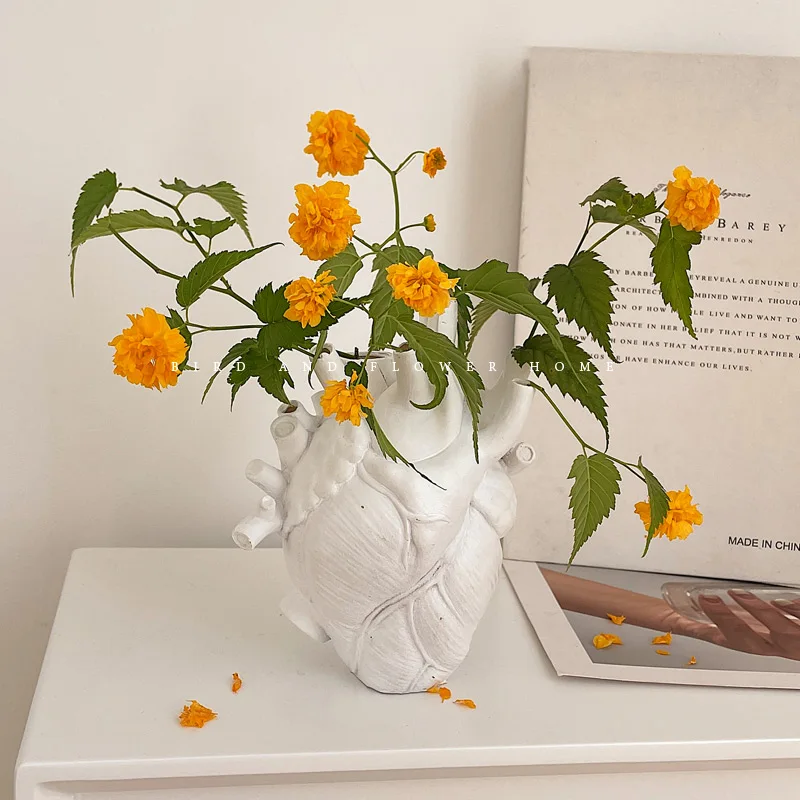 

Creative resin dried flower vase decorations, home accessories, cannot be filled with water