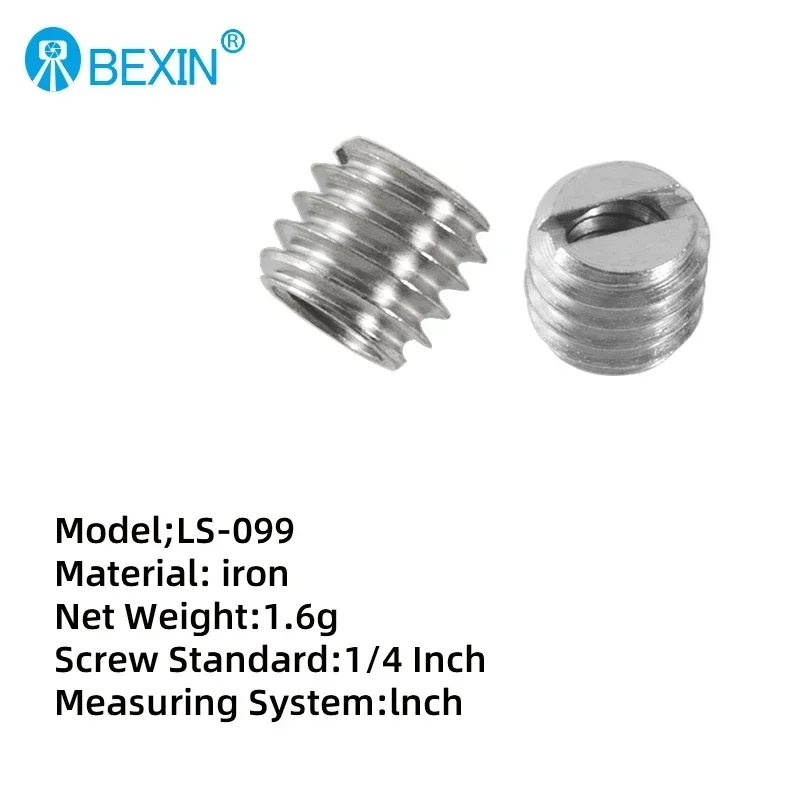 Camera Accessories Camera screw 3/8 To 1/4 Inch Monut Adapter Fixed Screw For DSLR Tripod Monopod Connection Mounting camera screw mount