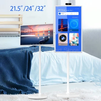 Smart TV touch screen multi-dimensione per telecamera esterna per colata wireless fitness Monitor interattivo portatile ad altezza regolabile 1