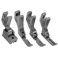 Pied-de-biche à fermeture éclair pour Singer Brother Juki, accessoires de Machine à coudre industrielle à point noué, 4 pièces/ensemble # P363+S518N+P36N+P36LN 1