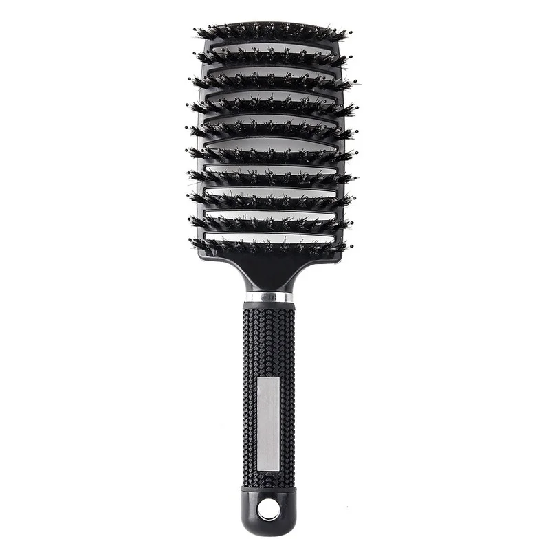 Boy Girl Curved Comb Bristle Massage Comb Curly Hair Styling Hairgrooming Baby Adult Hair Brush Hairdressing Accessories baby hair comb hair brush comb