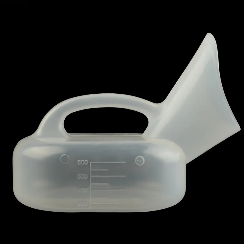 urinal collector Plastic Chamber Pot 1000ml Elderly Medical Women Piss Pot