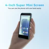 Cubot J20 Smartphone 4" Mini Screen 2GB+16GB(128GB Extended) 2350mAh Battery Android 12 Dual Sim 4G GPS Mobile Phones 2