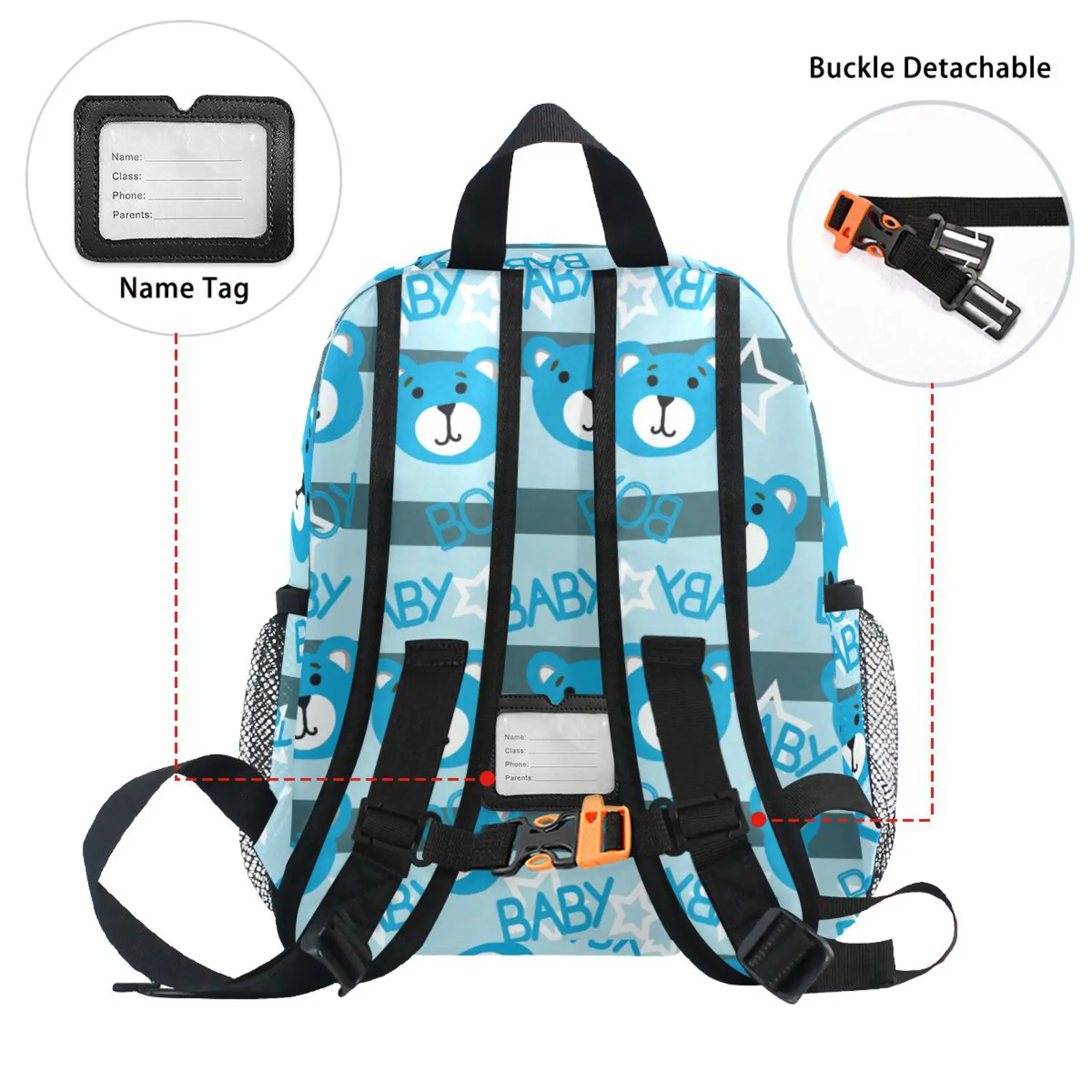 2022 School Bags For Girls Boys Kawaii Cartoon Bear Kids Trendy Backpack Kindergarten Primary School Bookbag Student Backpacks