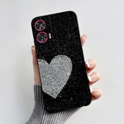 Silicone TPU Fashion Love Heart Cartoon Shockproof Phone Case for Motorola Edge 50 Fusion (HEI-TGX0101)