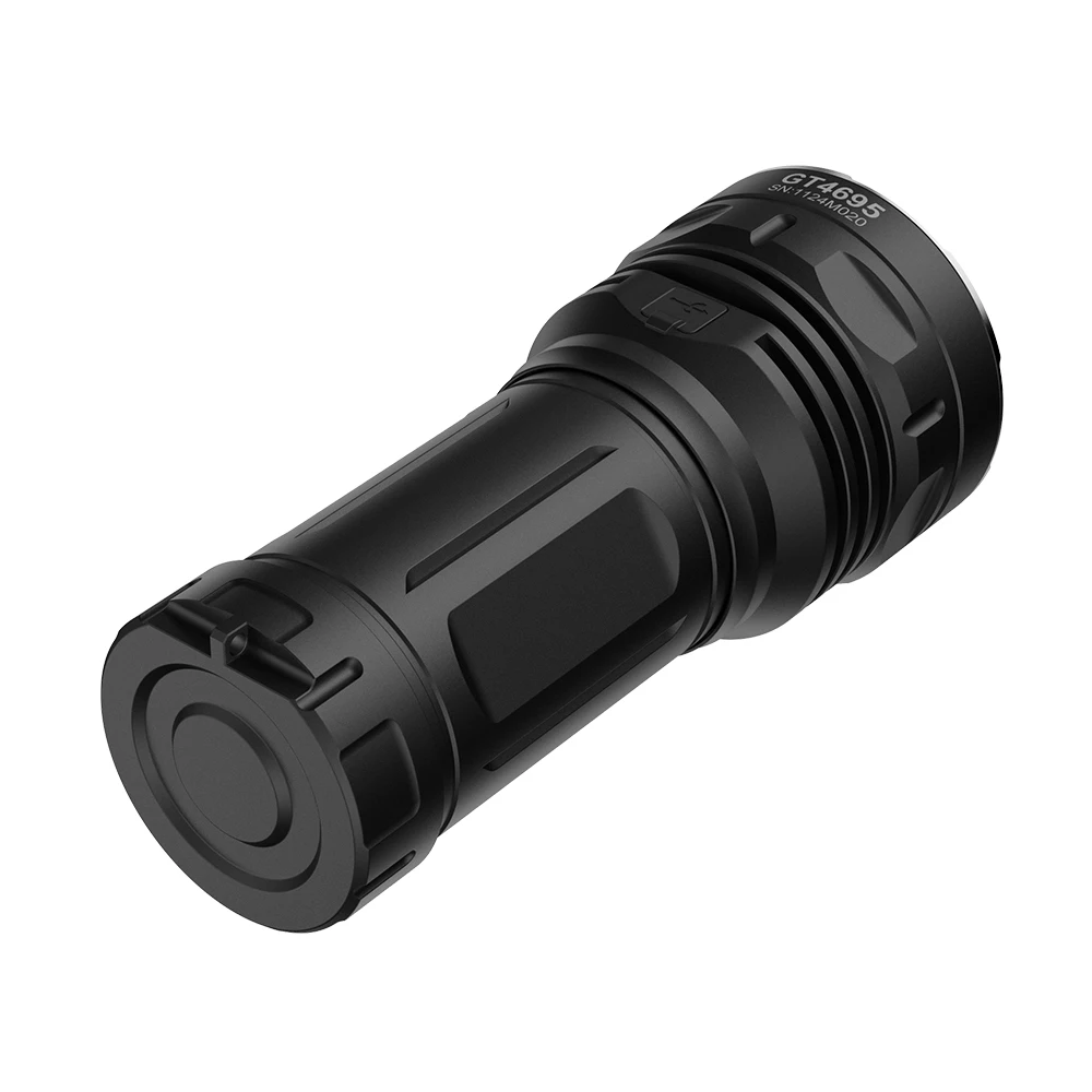 Lumintop GT4695 SFP55 LED 손전등, 160W 손전등, 15000LM, 800M, 32000mAh, 46950 배터리, USB-C 충전식 하이킹 캠핑 검색 토치