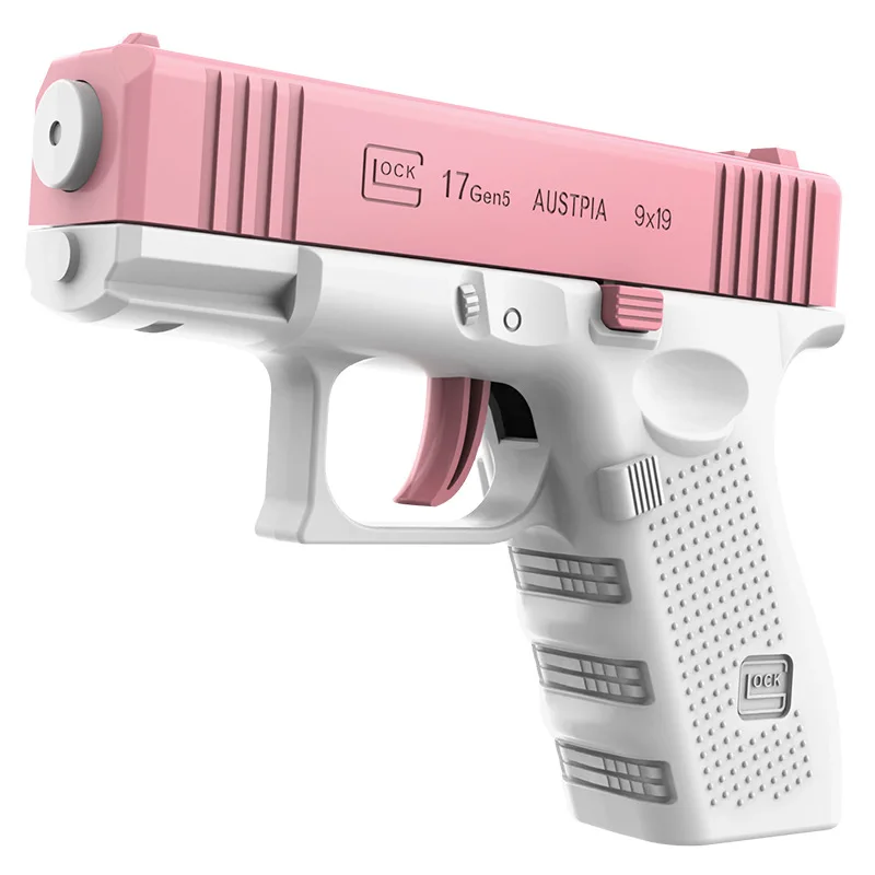 Mini Manual Water Gun M1911 Summer Swimming Water Play Toy Continuous Firing Outdoor Fun 5