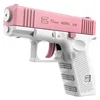 Mini Manual Water Gun M1911 Summer Swimming Water Play Toy Continuous Firing Outdoor Fun 5