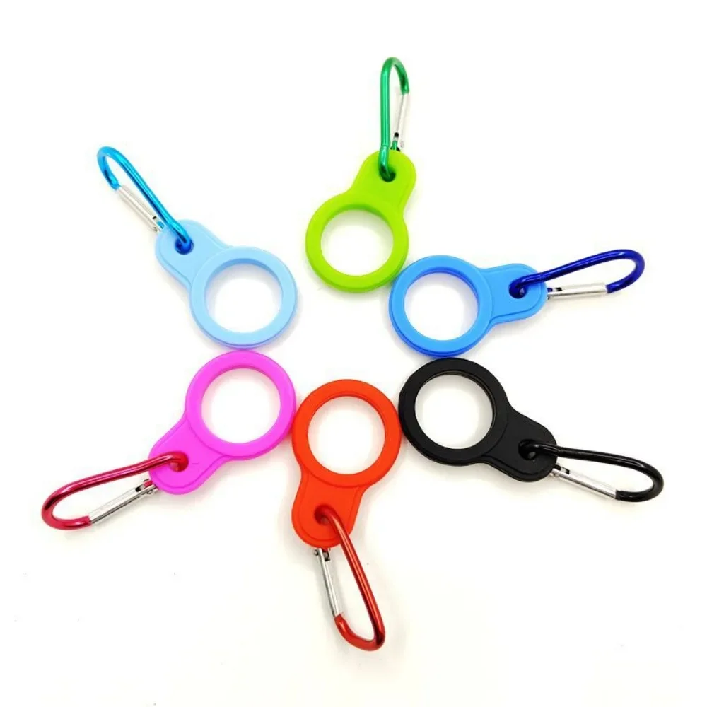 1PC New Silicone Water Bottle Buckle Outdoor Free Hands Water Cup Portable Buckle for Backpack Hiking Travel Hiking Accessories