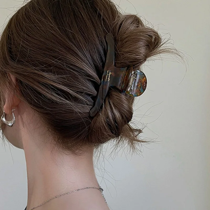 Molletta per capelli elegante in acetato stile vintage donna_voghion.com