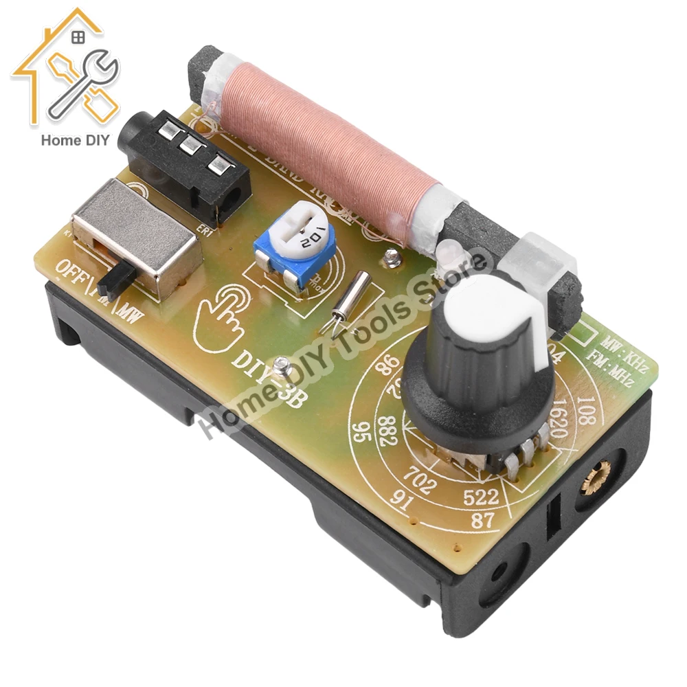 Modulo Ricevitore Radio Digitale FM Con Display LCD – Scheda Circuito Stereo 76-108 MHz, 30 Livelli Volume, Uscita Cuffie E Altoparlanti