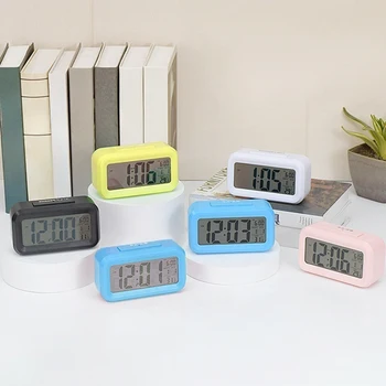 Digital Alarm Clock Digital Desk Clock Mini Electronic Clocks for Office Simple Clocks Home Bedroom Desktop Decor despertador 2