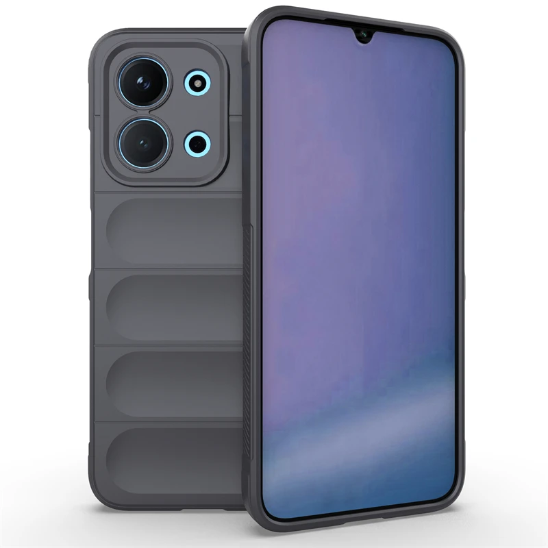 Shockproof Anti-Slip Silicone Phone Case - Soft Back Cover