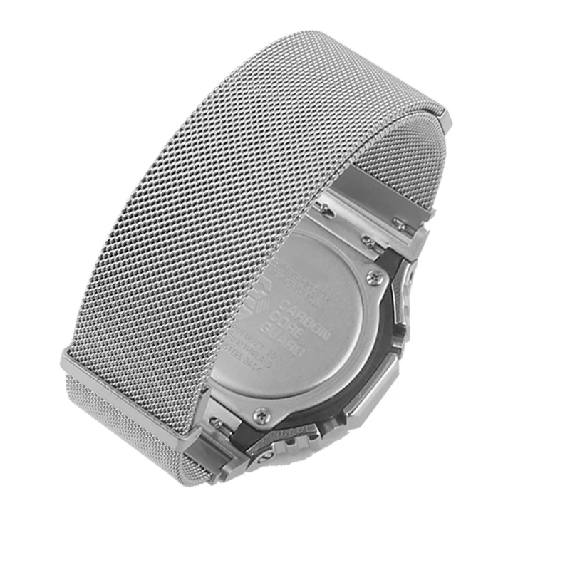 Sleek Magnetic Milanese Mesh Stainless Steel Watchband Bracelet