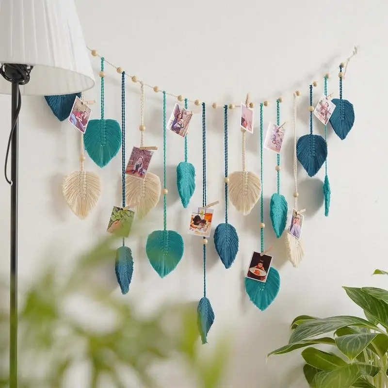 Macrame Boho Tapestry Wall Hanging Hand-woven Home Decoration Accessories Modern Art Tassel Apartment Dorm Room Decoration tapestry decorations