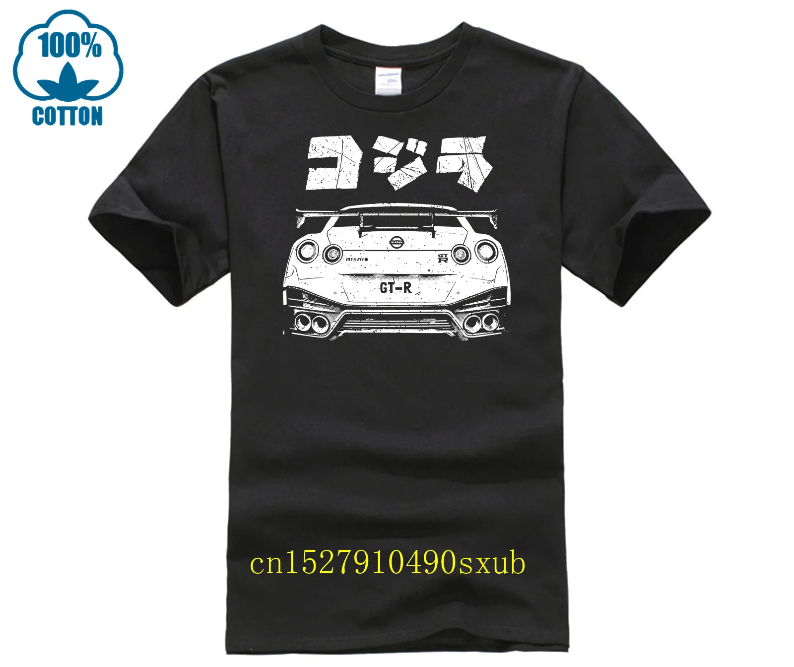 Футболка Nismo GT-R R35 JDM Футболка-мужская и женская с принтом экрана