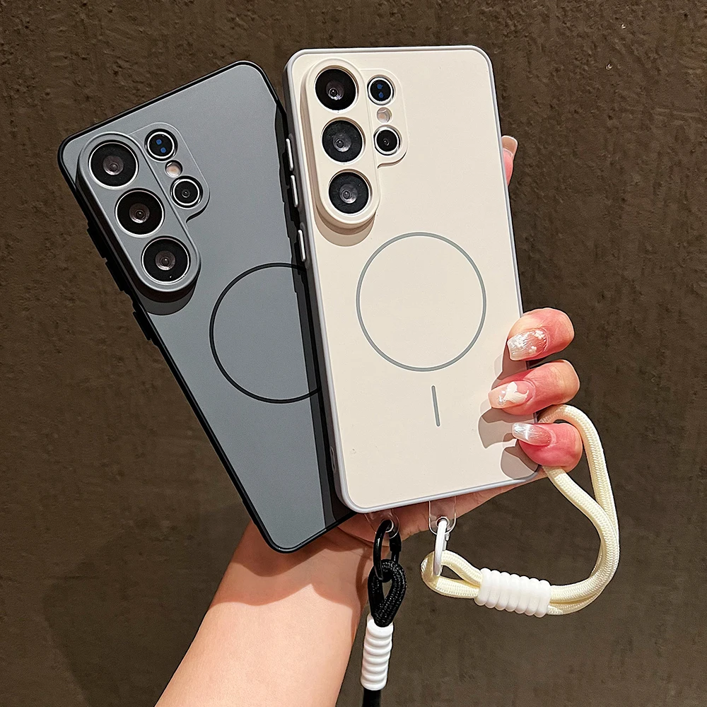Magnetic Wireless Charging Case for Samsung Galaxy Ultra Series