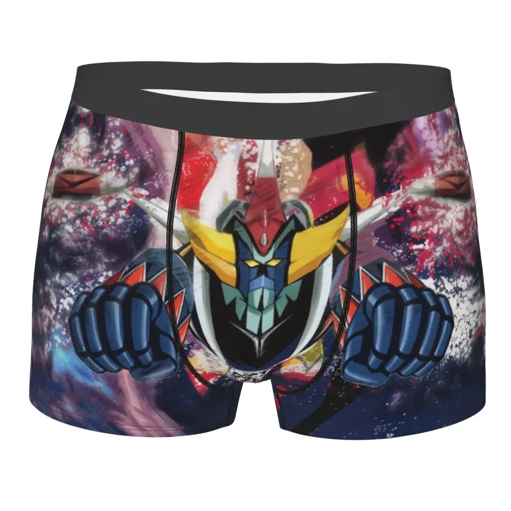 Description Picture 2 of itemCool Goldorak Grendizer Underwear Men Printed Customized Ufo Robot Anime Boxer Shorts Panties Briefs Soft Underpants