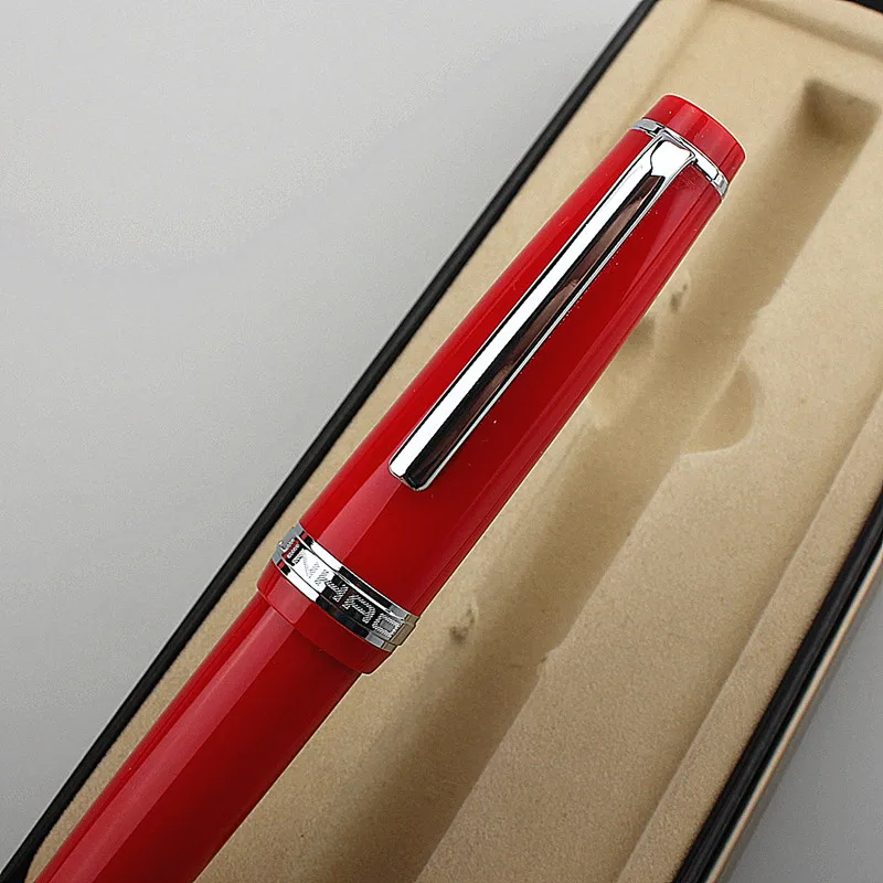 Luxury Jinhao 82 Series Fountain Pen Acrylic F 0.5mm Nib School Office Supplies Business Writing Ink Pens 4