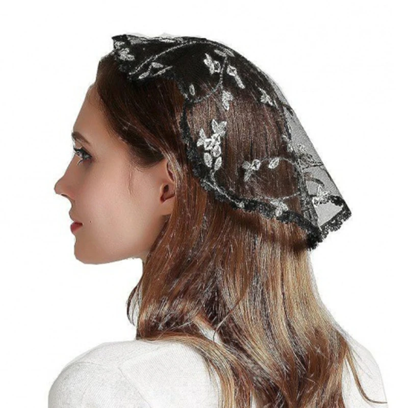 

Bridal Veil Bride Simple Tulle Headscarf Lace Short Bachelorette Party Hen Party Bride Veil Hen Party Head Scarf