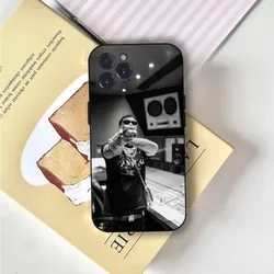 Rapper A- Anuel AA Black Soft Phone Case Cover for iPhone 12 Pro Max (Z1)