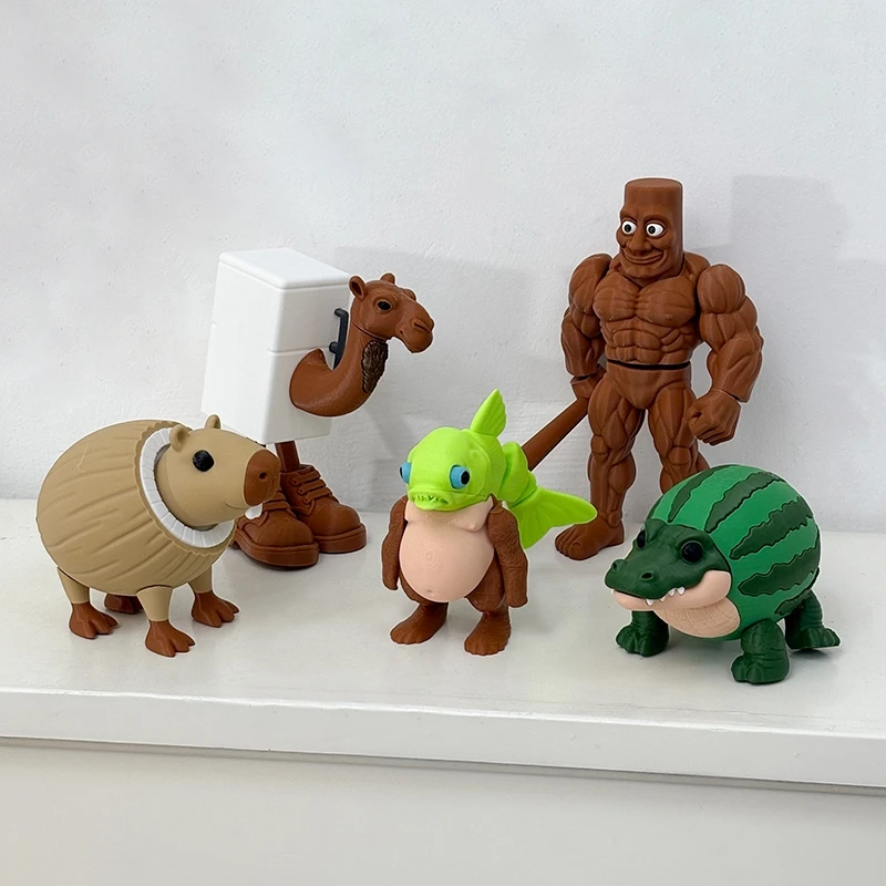 Italian Broles Tralalero Tralala 3D Printed Italian Brainrot