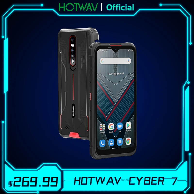 Hotwav Cyber 7 5g Rugged Phone 8280mah Battery 8gb Ram 128gb Rom 48mp ...