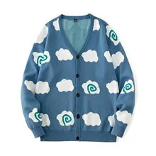 

2022 NEW Korean Fashion Sweaters Streetwear Cardigan Sweater Coat Men Fashion Clothing Autumn Clothes Youth People Clothes Tops