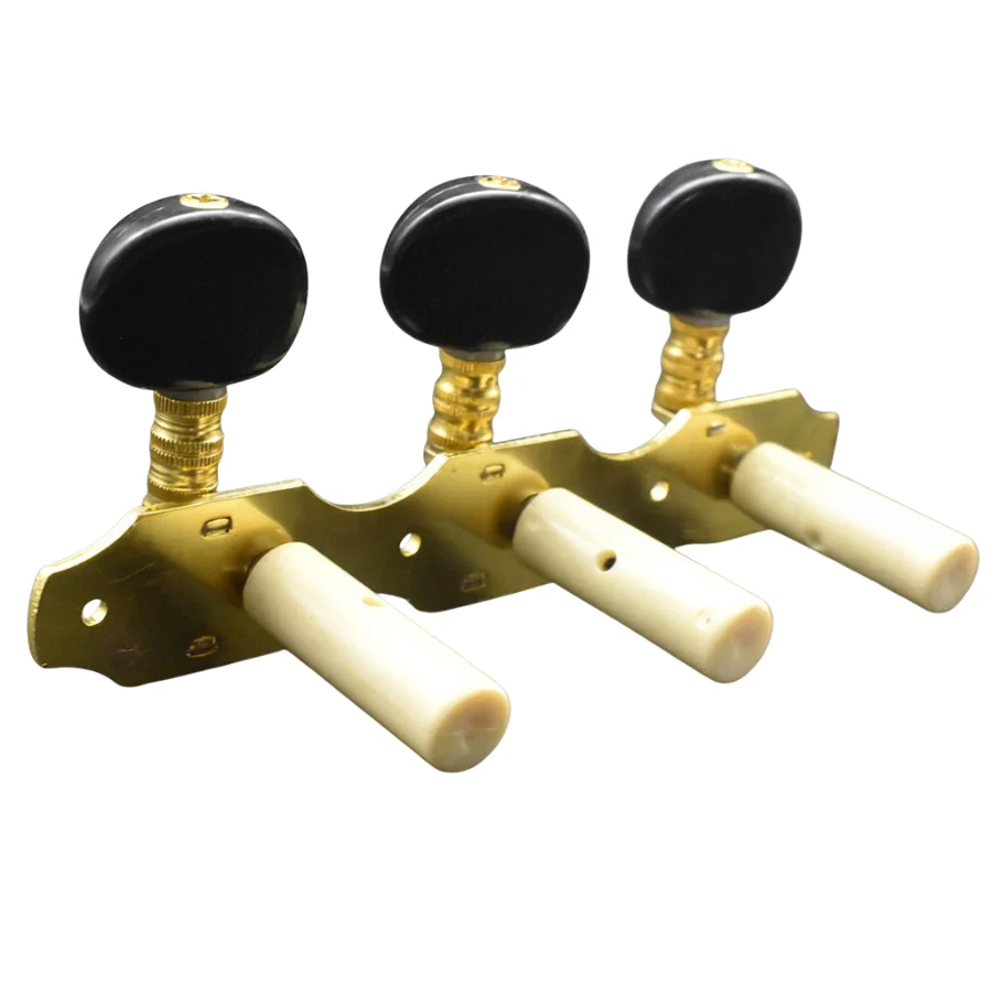 Classical Guitar Strings 3R 3L Gold Plate Tuning Pegs Keys Tuners Musical Parts