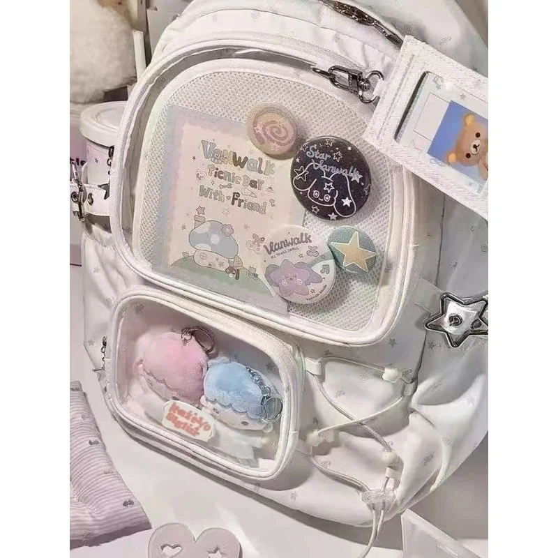 รูปสินค้า กระเป๋าแฟชั่น Y2K ลายการ์ตูน สวยเก๋ ใส่ได้ทุกสไตล์