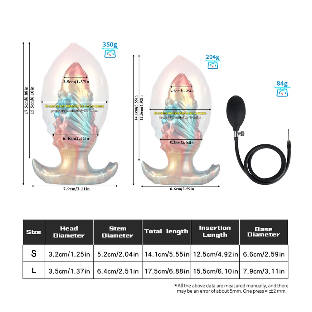 Inflatable Dog Knot Butt Plug 2