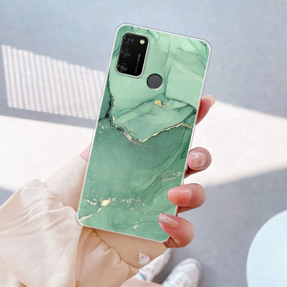 Crystal Clear Protective Phone Case with Scenic Design – Transparent Fashion Cover