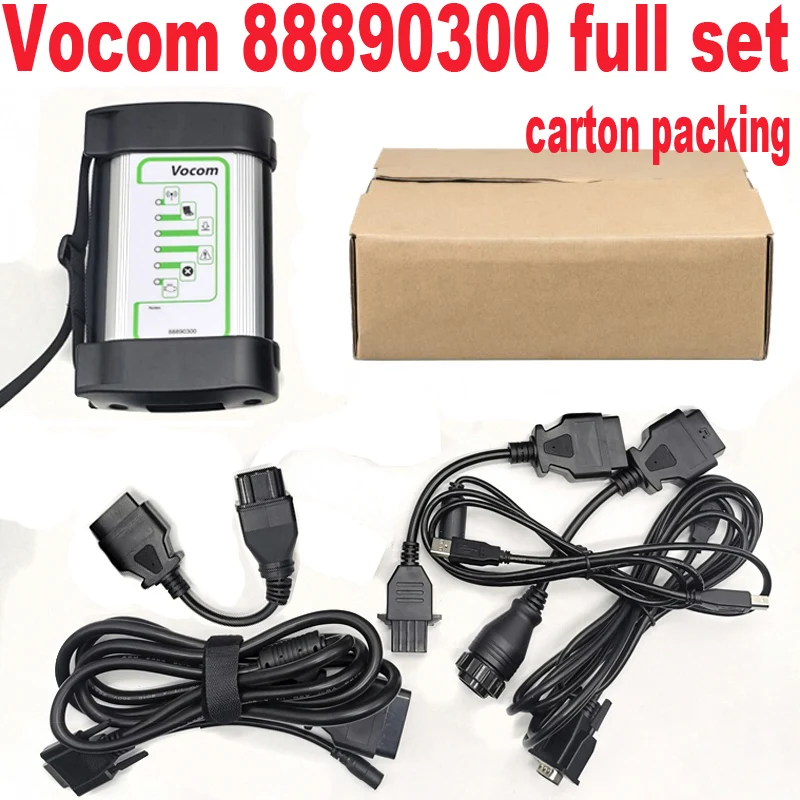 For VOL V Vocom 88890300 Interface vo For Renault/UD/Mack Heavy Duty truck obd scanner Calibrate & Programming Diagnostic Tool 2