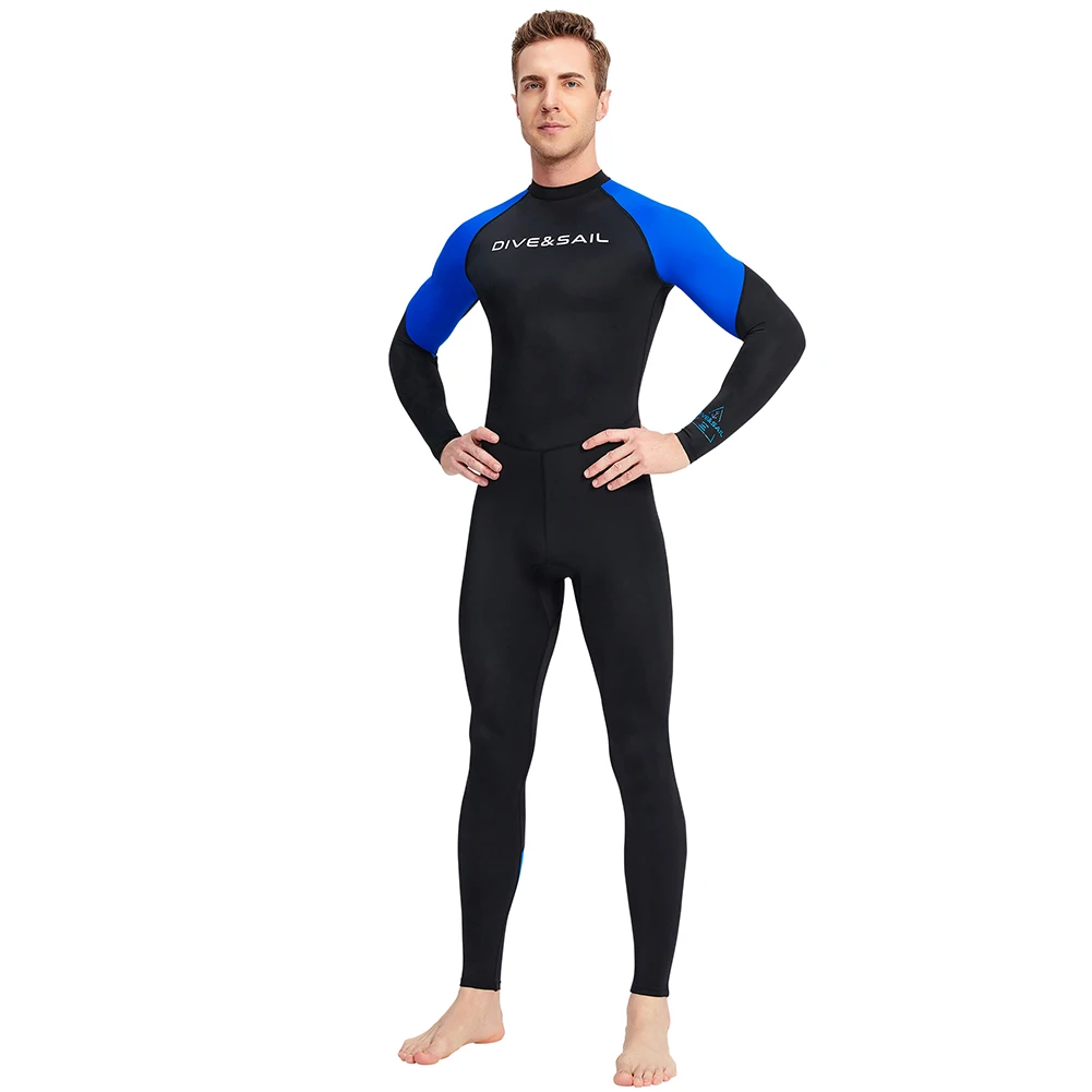 Wetsuit Men Scuba Diving Thermal Warm Wetsuits Swimming Body Full Suit for Surfing Kayaking Snorkeling Water Sport Scuba Clothes