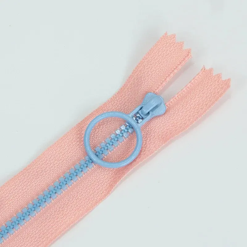 (10 Stück) Farbe Kleine Reißverschluss-Handtasche Stifttasche Tasche 3 # Selbstsichernder Farbkontrast aus Kunstharz mit geschlossenem Schwanz – Detail 14