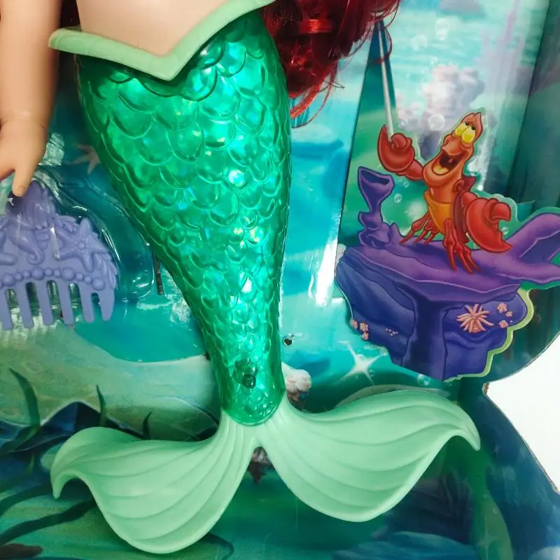 Toy Shimmering Lights Ariel Disney Little Mermaid Shimmering