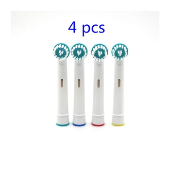 구강 B 교정 교체 전동 칫솔 헤드, 깨끗한 딥, OD17A, 4 개