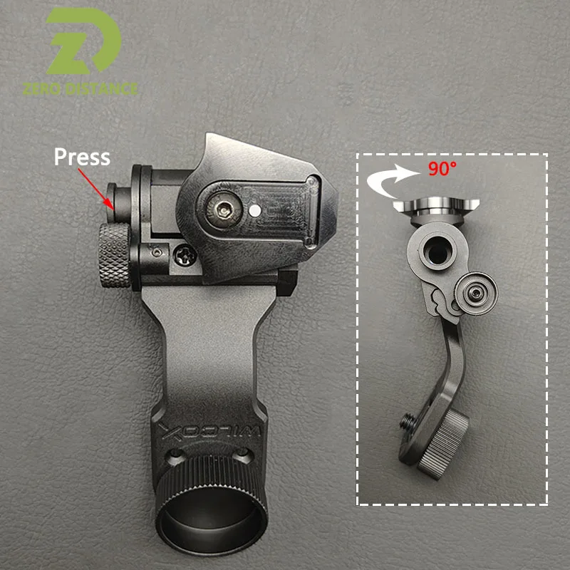 Metal Tactical J Arm NVG Helmet Mount Bracket Adapter For PVS 14 Night Vision Dovetail J Arm SOTAC GEAR Accessories