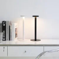 Modern Hotel Cordless Table Lamp Energy Saving Waterproof Ip54 Led Usb Rechargeable Lamps for Restaurant Bedroom Home Decor 1