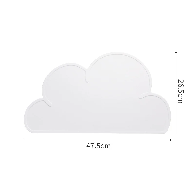 Table Placemats Silicone Cloud  Kid Cloud Silicone Table Mats - Placemat  Shape - Aliexpress