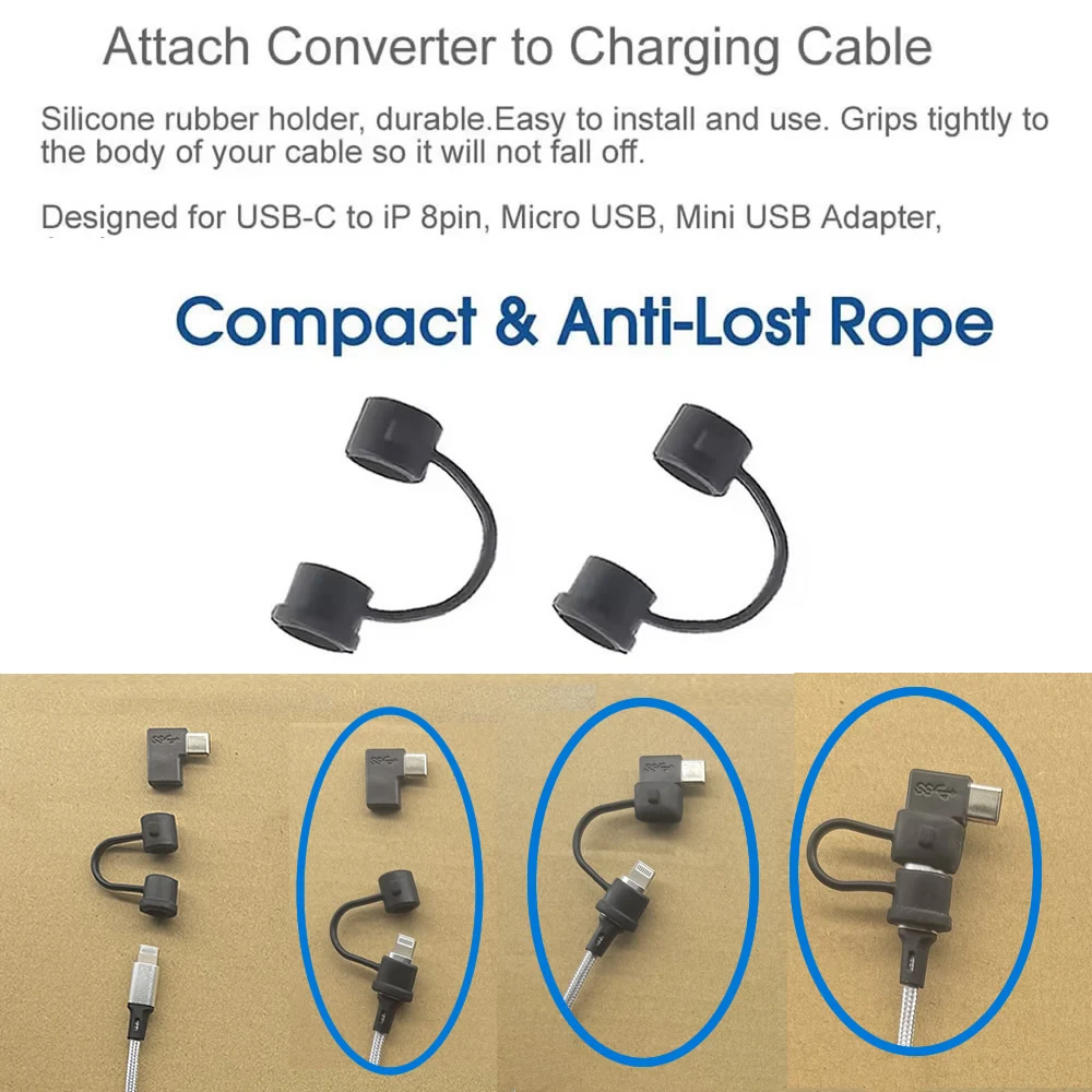 Reversible Lightning to USB-C 90 Degree Adapter - 20W Fast Charging Connector