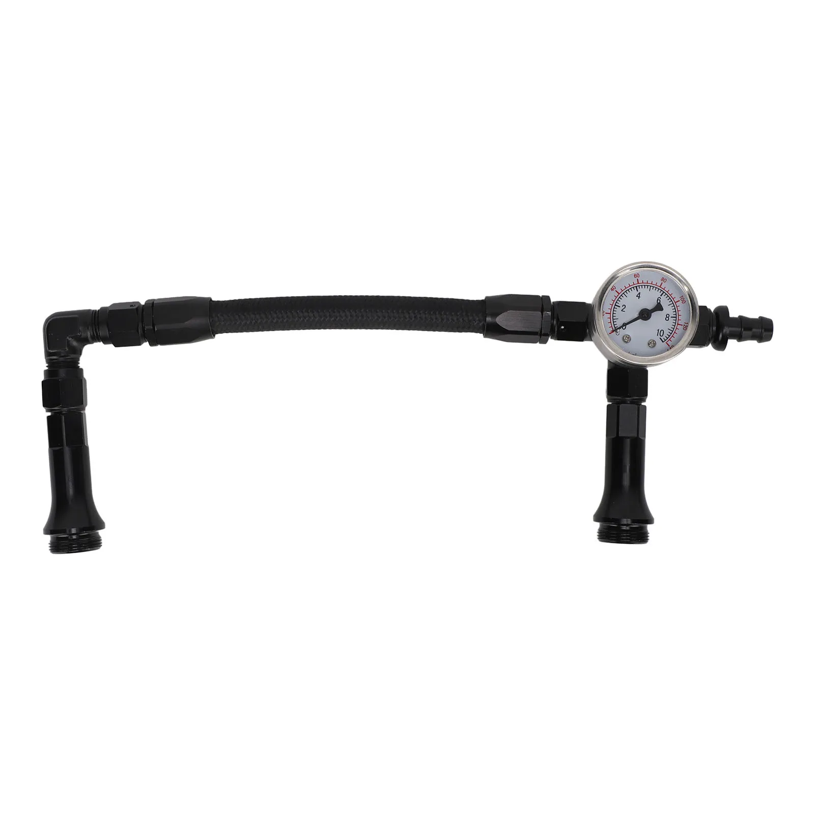 Fuel Line with Pressure Gauge Dual Feed Smooth Fuel Flow Professional for Any 4150 Base Carbohydrate