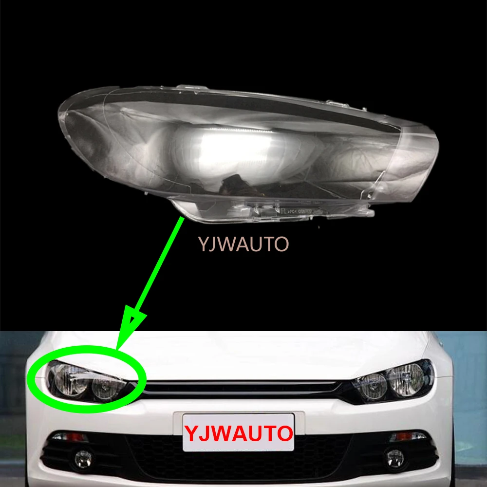 Headlight Lens For Volkswagen Vw Scirocco 20082014 Headlamp Cover Car