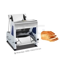 31pcs Automatic Electric Industrial Adjustable Mini Hamburger Bread Loaf Cutter Slicing Machine Bread Cutting Slicer Machine 2