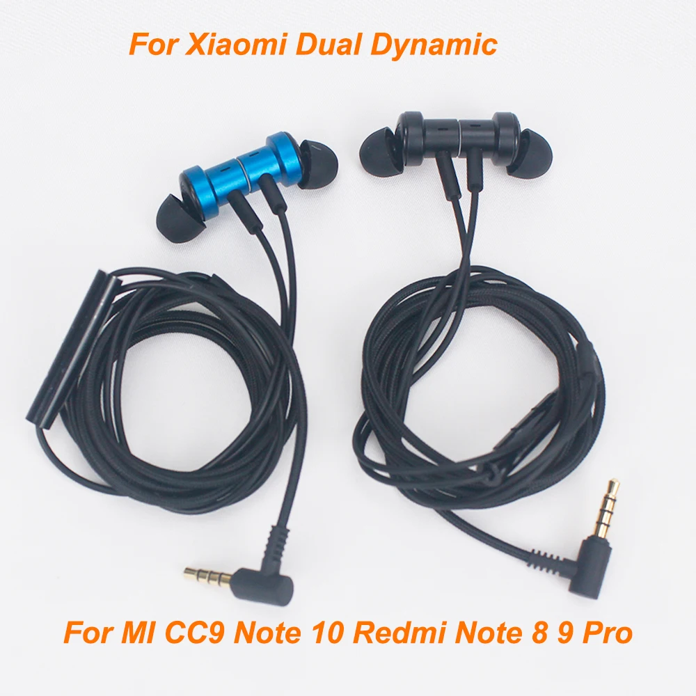 M11 Bass Earphone Xiaomi 3.5MM Stereo Earbuds Wired Control.