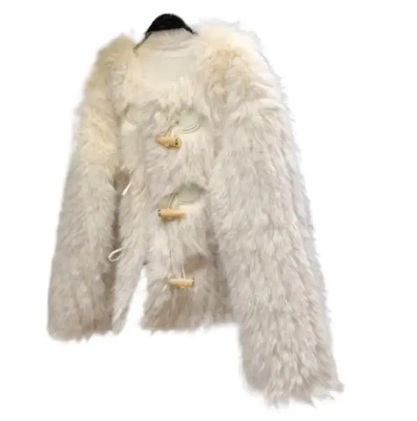 

2023 Women's Clothing Hot Style Fox Fur Faux Fur Coat Winter New 1029