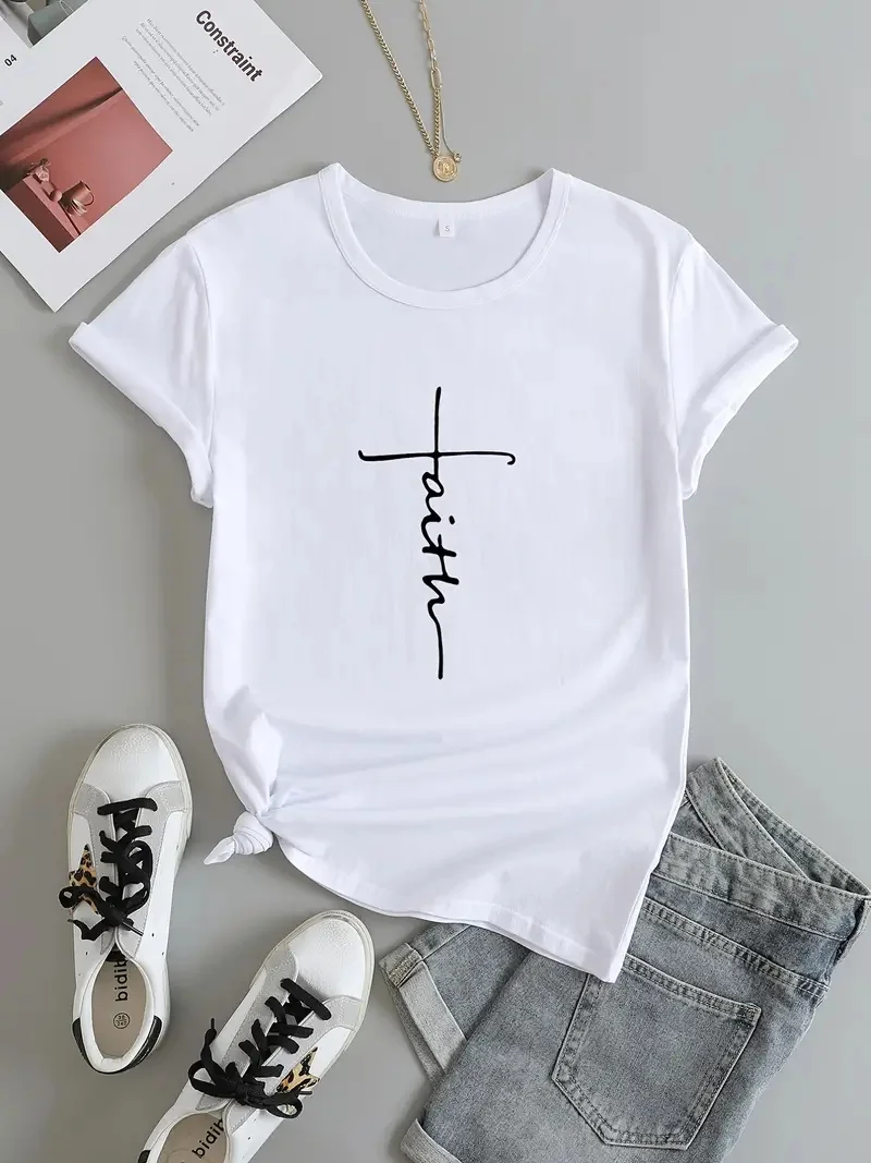 Faith Cross T-shirt 4 Faith Cross T-shirt 4