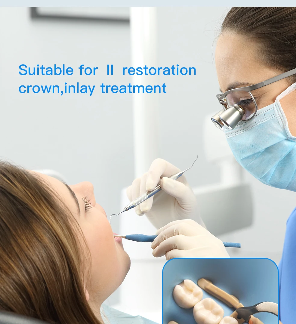 2 Teile/satz AZDENT Dental Dam Gummi Clamp Distal Extension Premolar Dam Clips Barriere Größe Lange Kurze Zahnmedizin Zähne Reparatur Werkzeuge – Detail 4