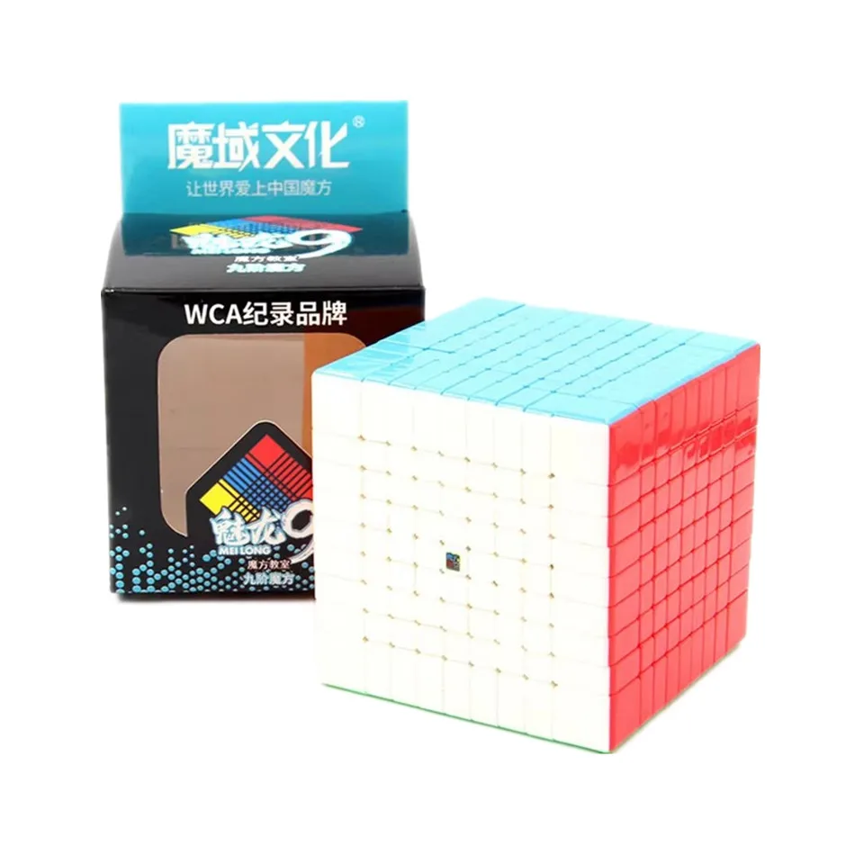 MOYU MF9 9x9 Magic Cube Meilong 9x9x9 Puzzle Speed Cube Adult Kids Educational Toy Birthday Festival Gift 6